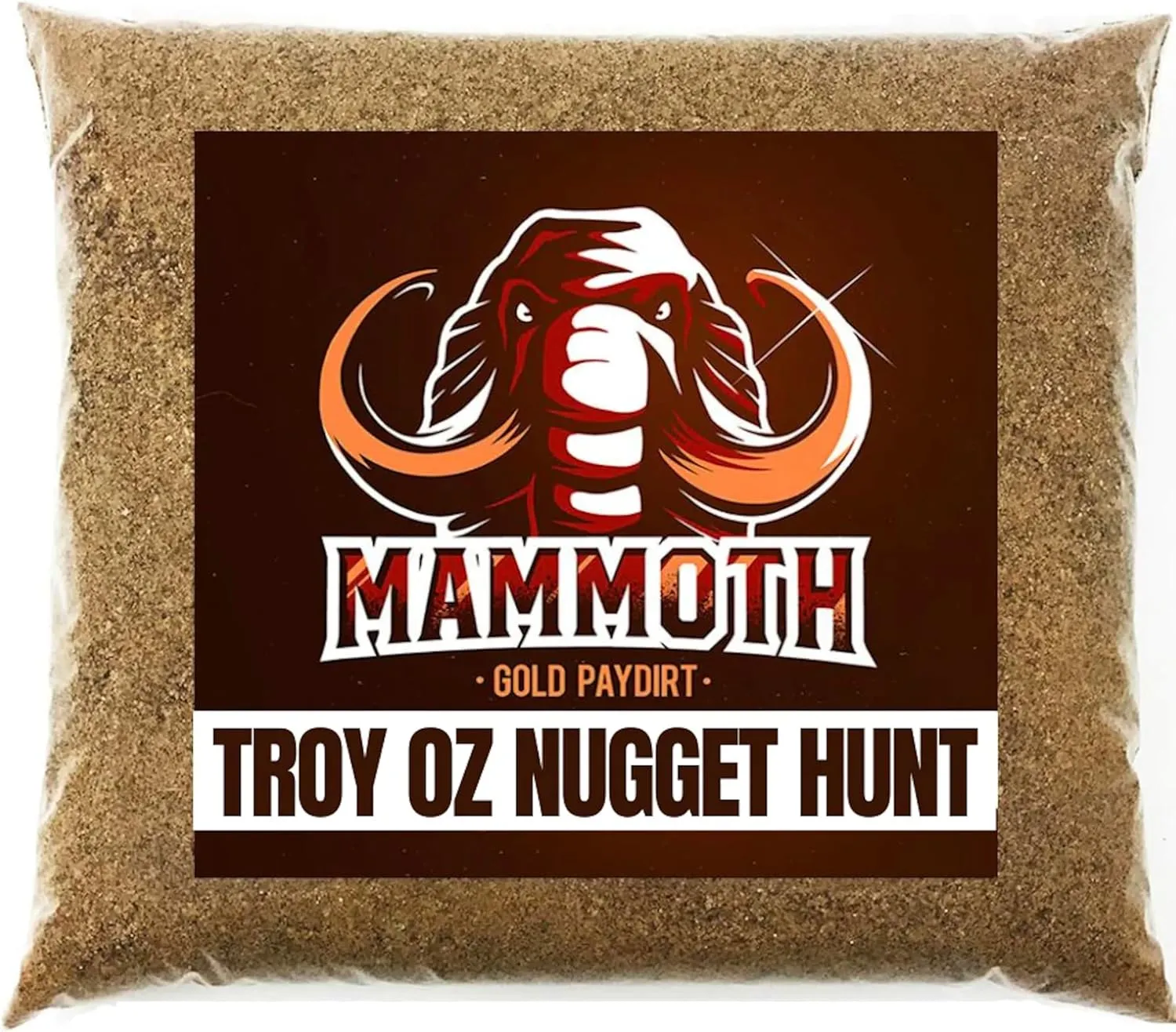 Mammoth 'Troy Ounce Nugget Hunt' - Gold Nugget Paydirt Panning Concentrate Pay Dirt Bag - Gold Prospecting