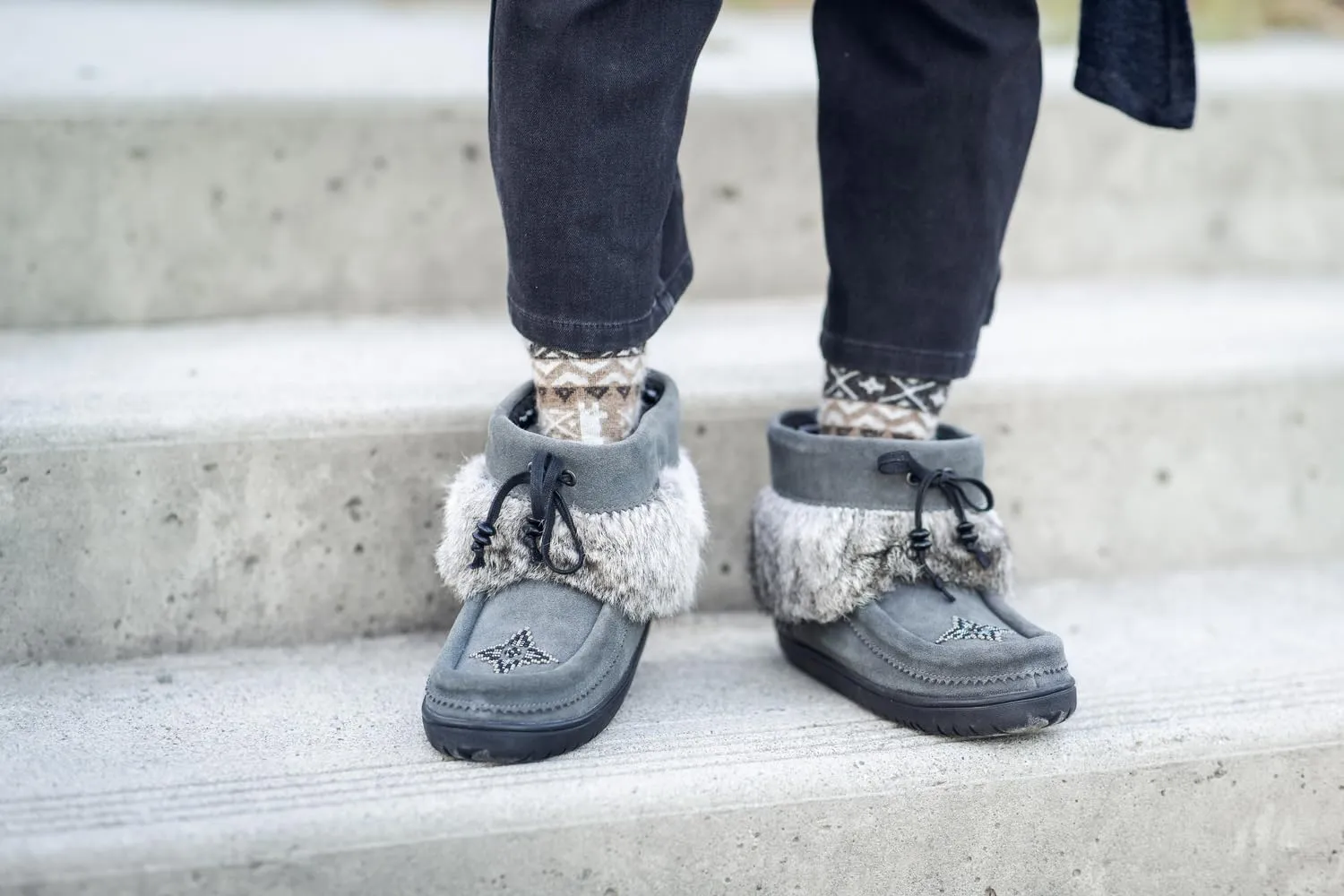 Manitobah Waterproof Keewatin Mukluk - Winter Footwear, -32C Rated, Suede