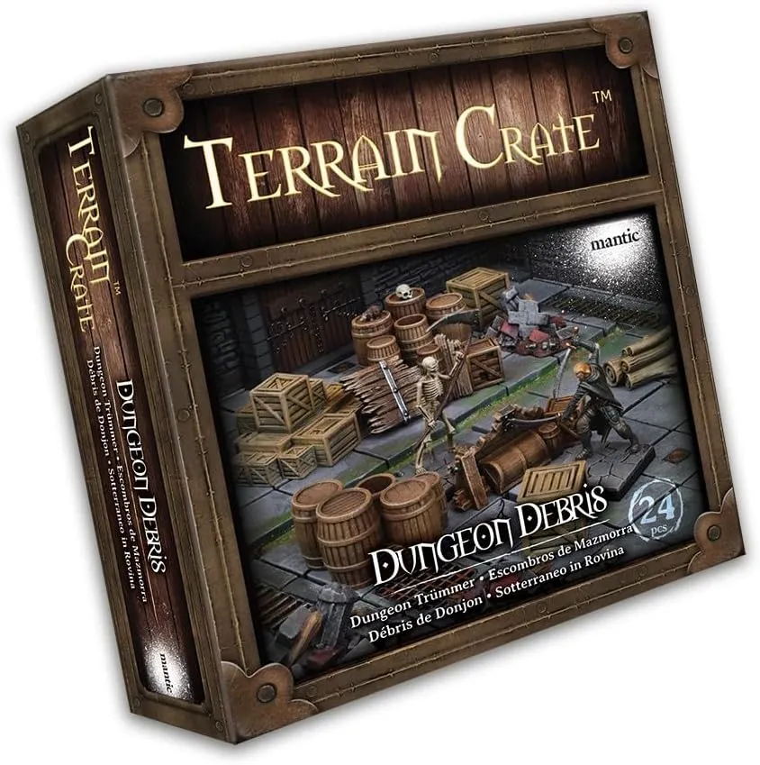 Mantic TerrainCrate: Dungeon Debris, Multi