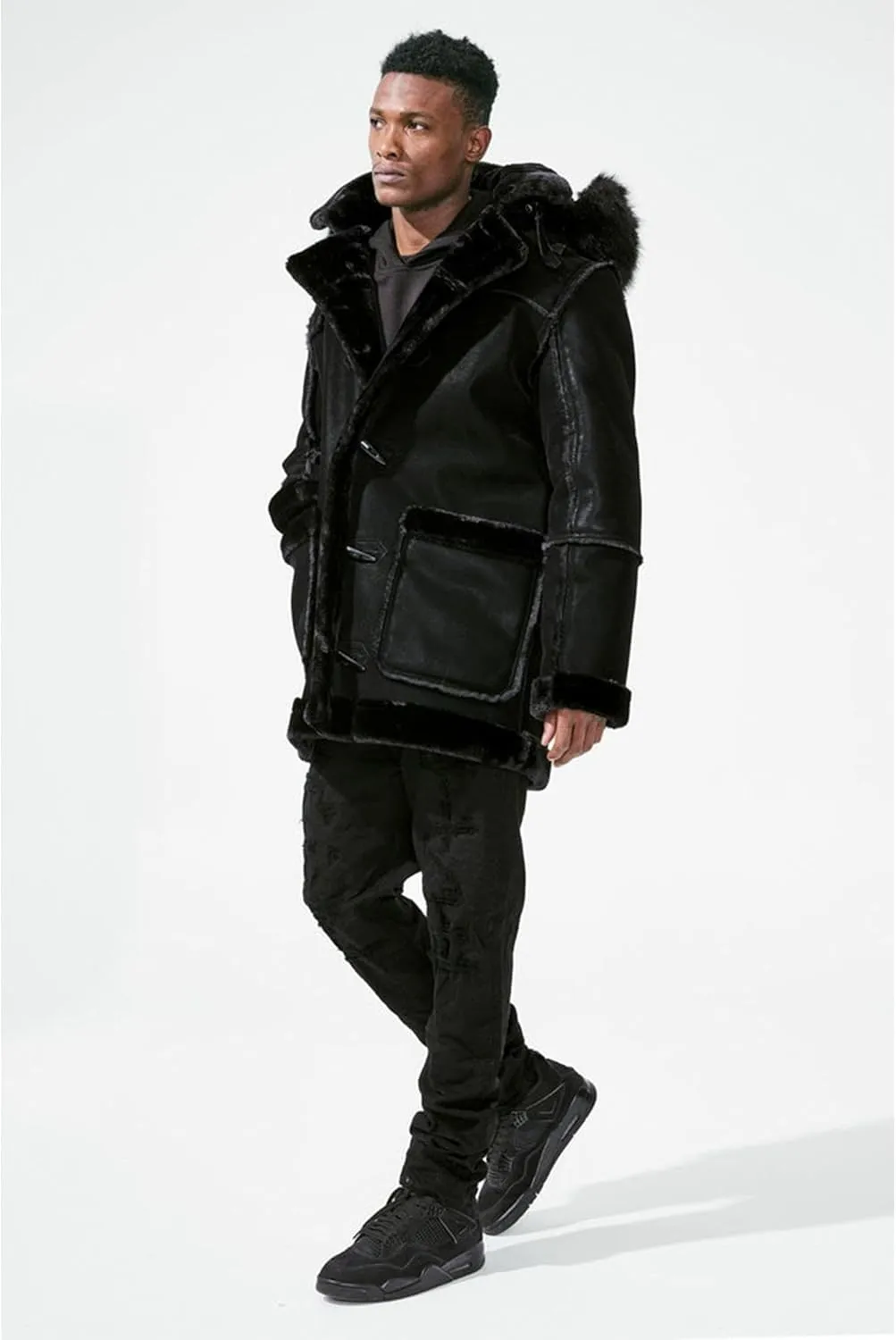 Men Denali Shearling Jackets (Cognac)