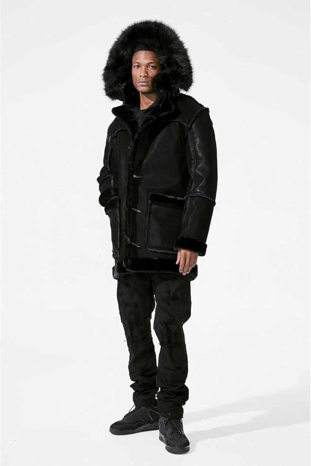 Men Denali Shearling Jackets (Cognac)