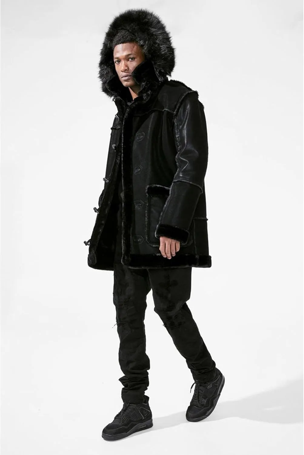 Men Denali Shearling Jackets (Cognac)
