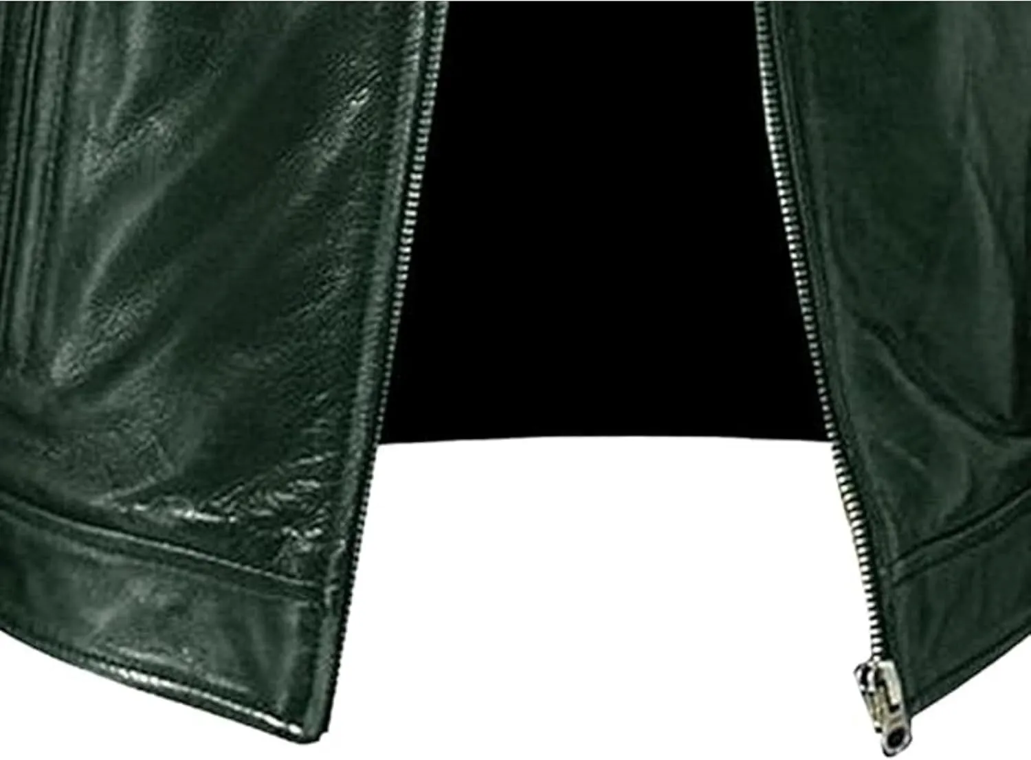 Men Slim Fit Motorcyle Leather Jacket Zip-Up Windbreaker Leather Jackets Lightweight PU Biker Vintage Coat