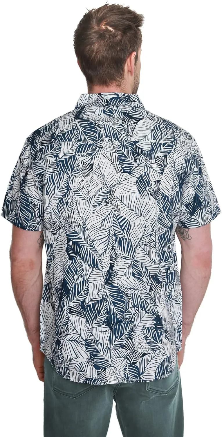 Men's Short Sleeve Hawaiian Woven Shirt