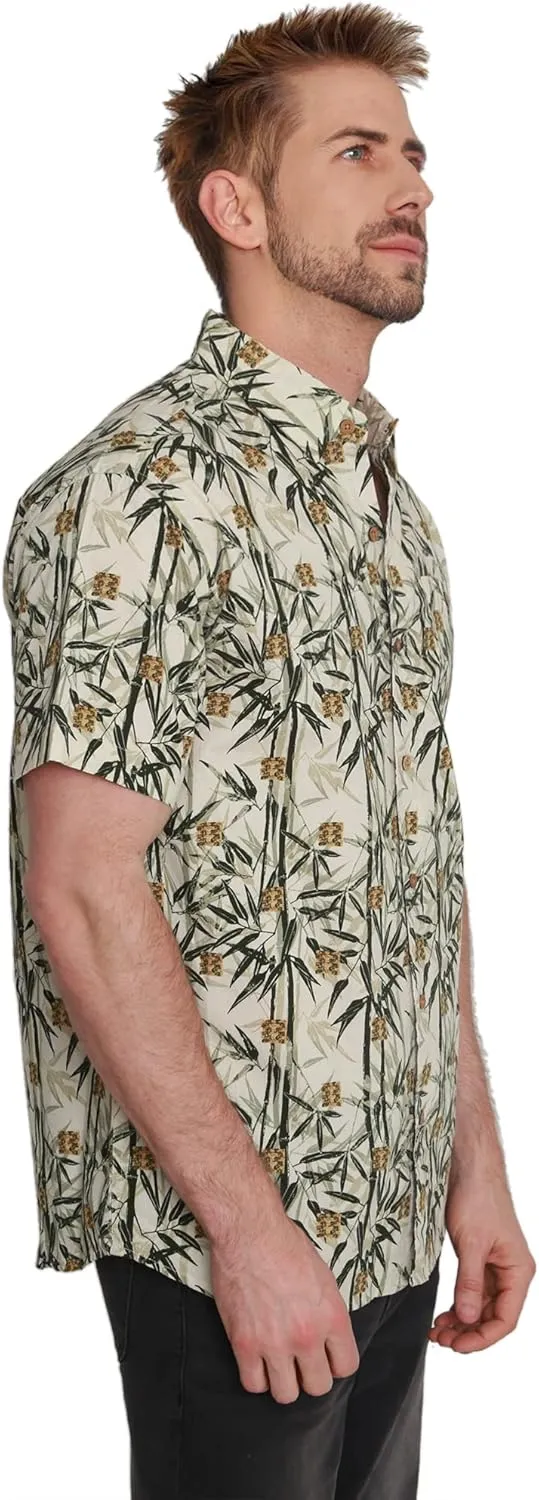Men's Short Sleeve Hawaiian Woven Shirt