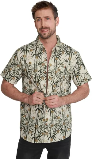 Men's Short Sleeve Hawaiian Woven Shirt
