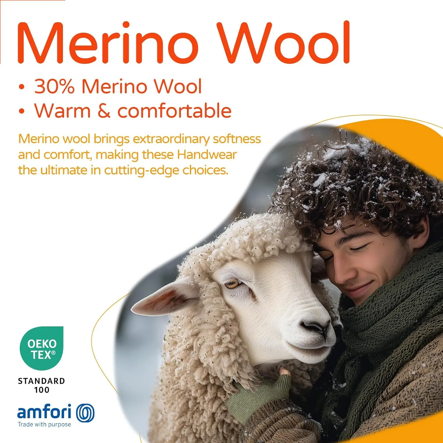 Merino Wool Fingerless Gloves for Men Women Half Finger Gloves Thermal Soft Knit Liner for Hunting Fishing Hiking