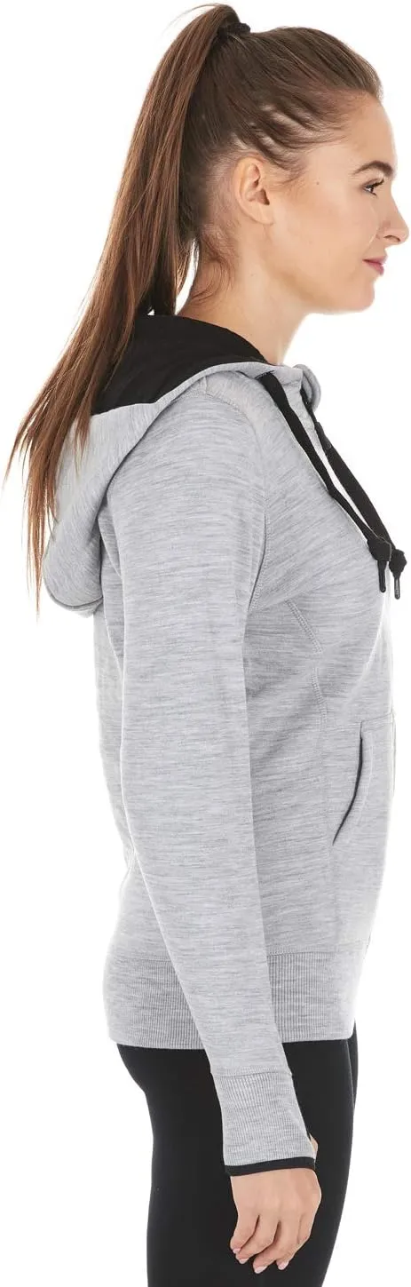 Merino Wool Hoodie - Expedition Heavyweight - Fleece Brushed Sweatshirt