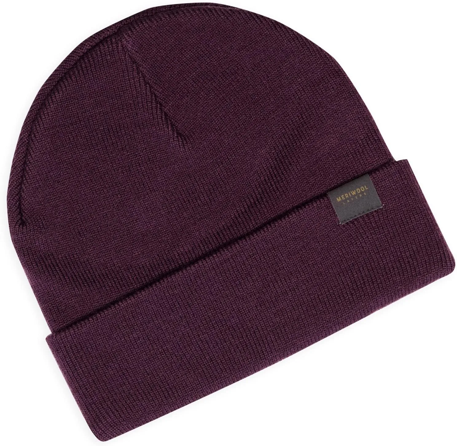 MERIWOOL Beanie for Men and Women - Merino Wool Blend Ribbed Knit Winter Hat