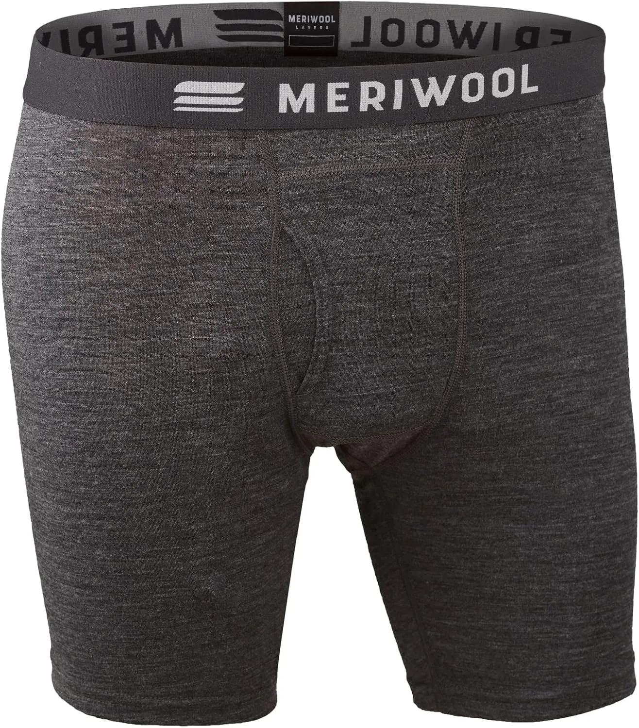 MERIWOOL Mens Boxer Briefs Merino Wool Underwear Base Layer for Men