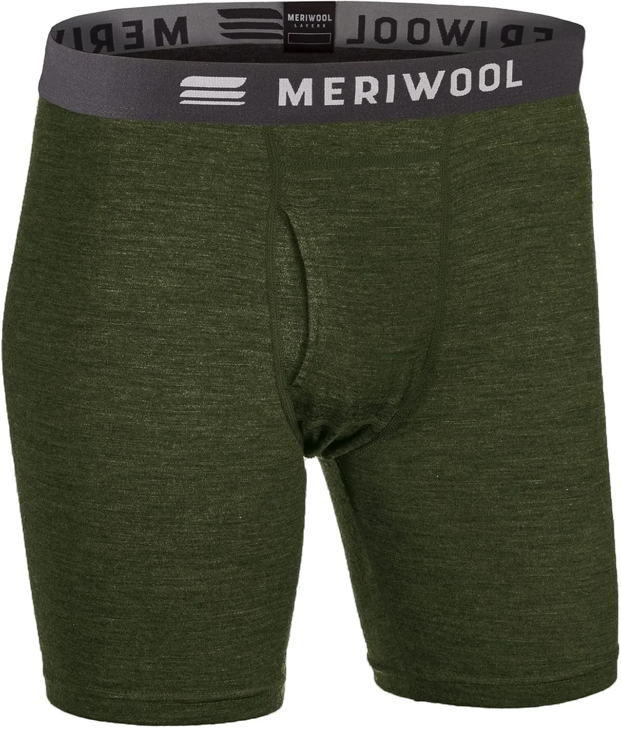 MERIWOOL Mens Boxer Briefs Merino Wool Underwear Base Layer for Men