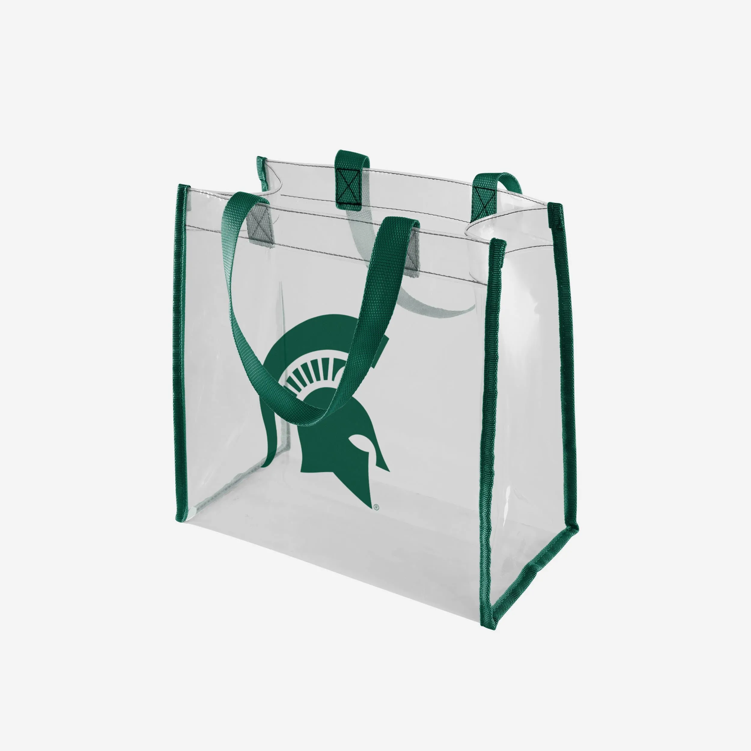 Michigan State Spartans Clear Reusable Bag