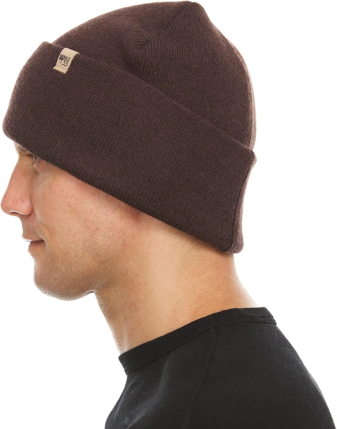 Minus33 Midweight Everyday Knit Cuff Beanie - 100% Merino Wool - Warm Winter Hat