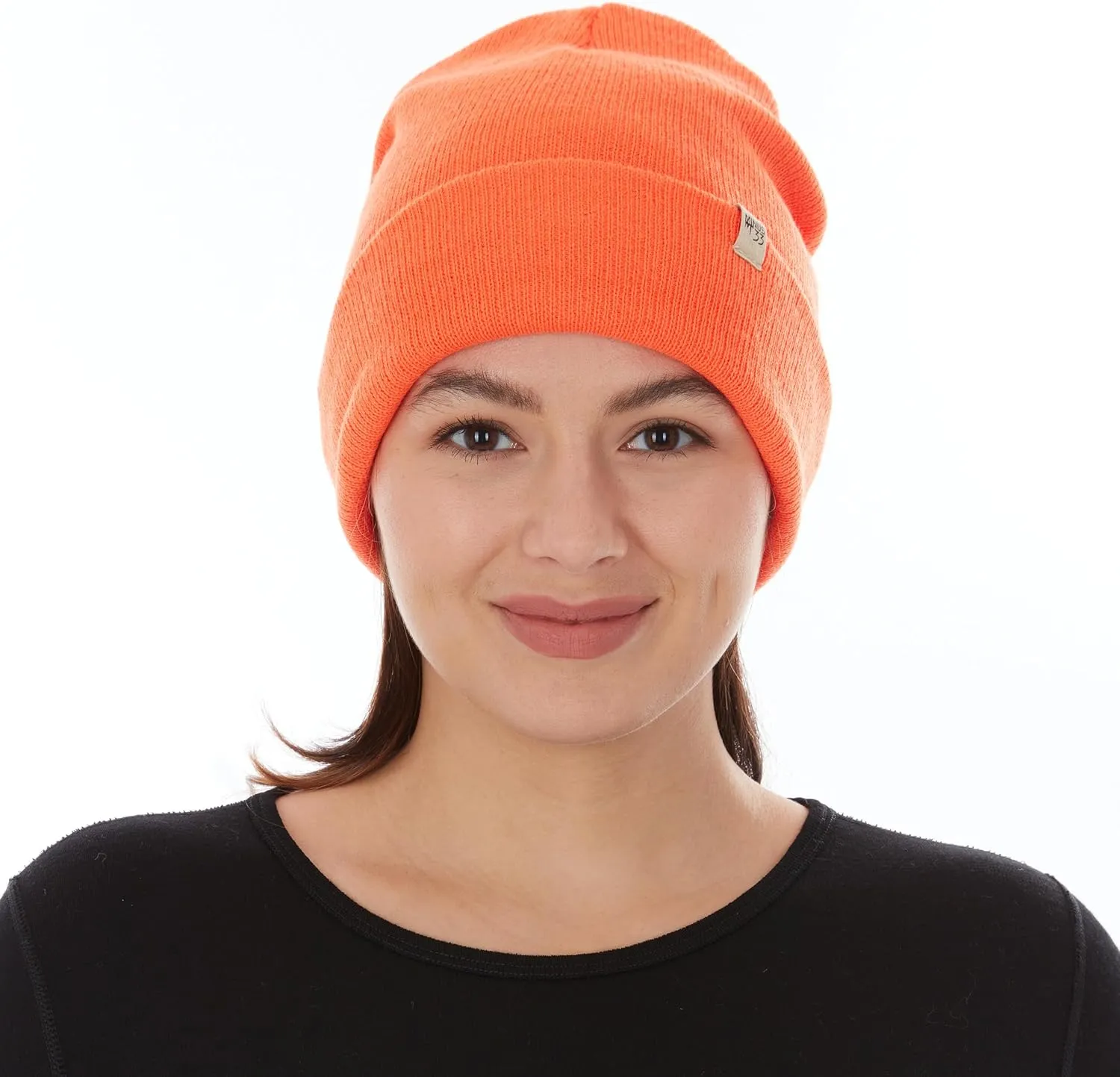 Minus33 Midweight Everyday Knit Cuff Beanie - 100% Merino Wool - Warm Winter Hat