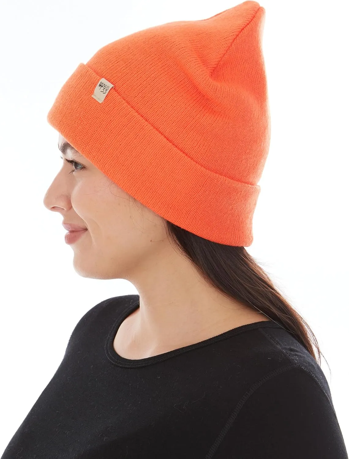 Minus33 Midweight Everyday Knit Cuff Beanie - 100% Merino Wool - Warm Winter Hat
