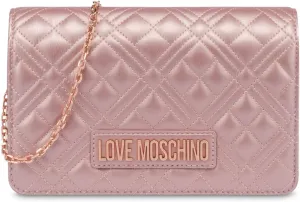 Moschino Borsa Donna Love a Spalla/Tracolla Ecopelle Pink Metallic Powder BS25MO03 JC4079, Rose Gold, One Size, Rose gold, Einheitsgröße