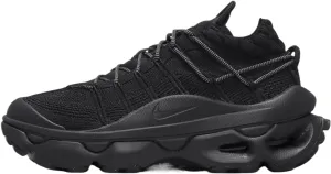 Nike Air Max Flyknit Venture Women's Shoes (FD2110-005, Black/Black/Metallic Silver) Size 8.5
