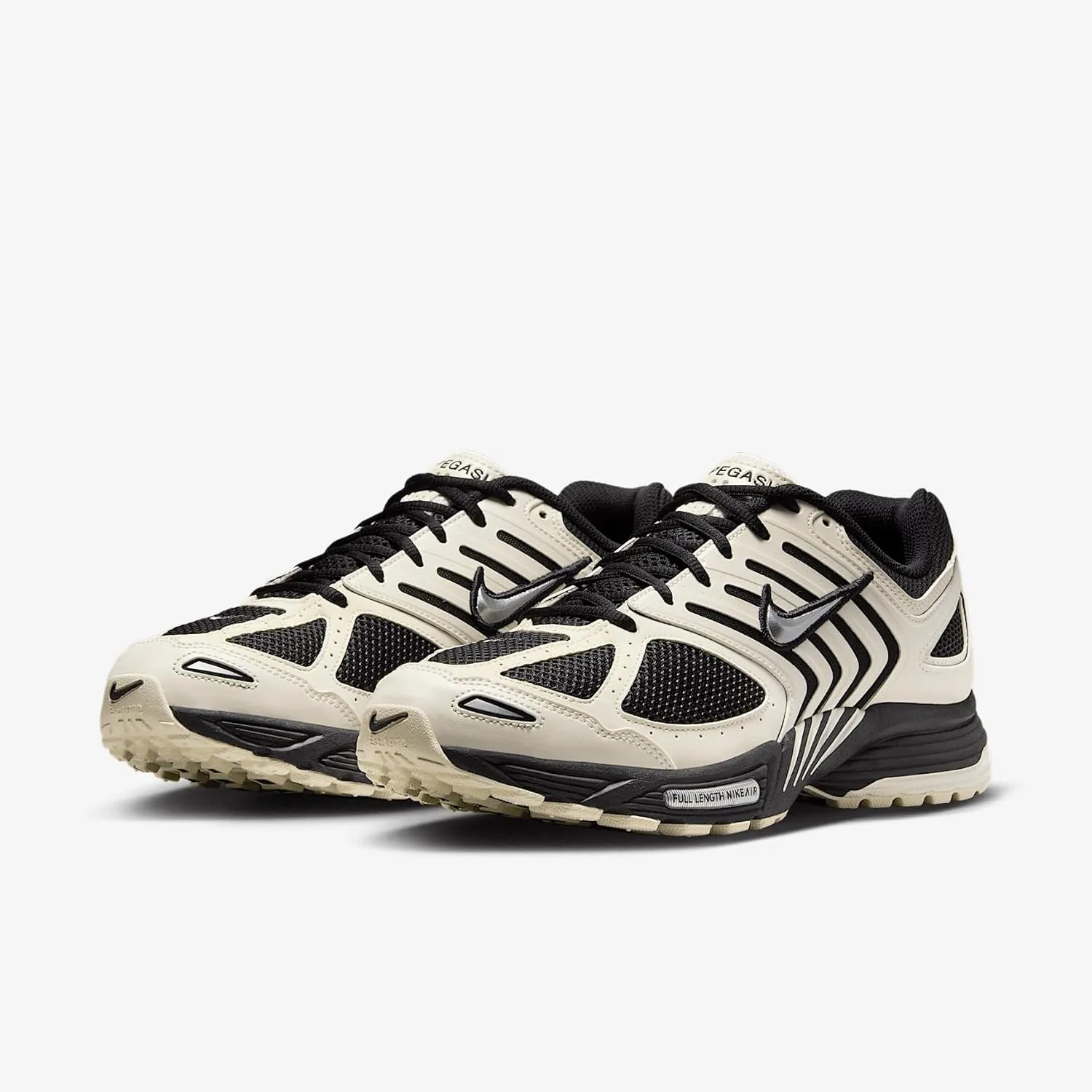 Nike Air Pegasus 2005 Men's Shoes (HQ5403-102, Pale Ivory/Coconut Milk/Black/Metallic Silver)