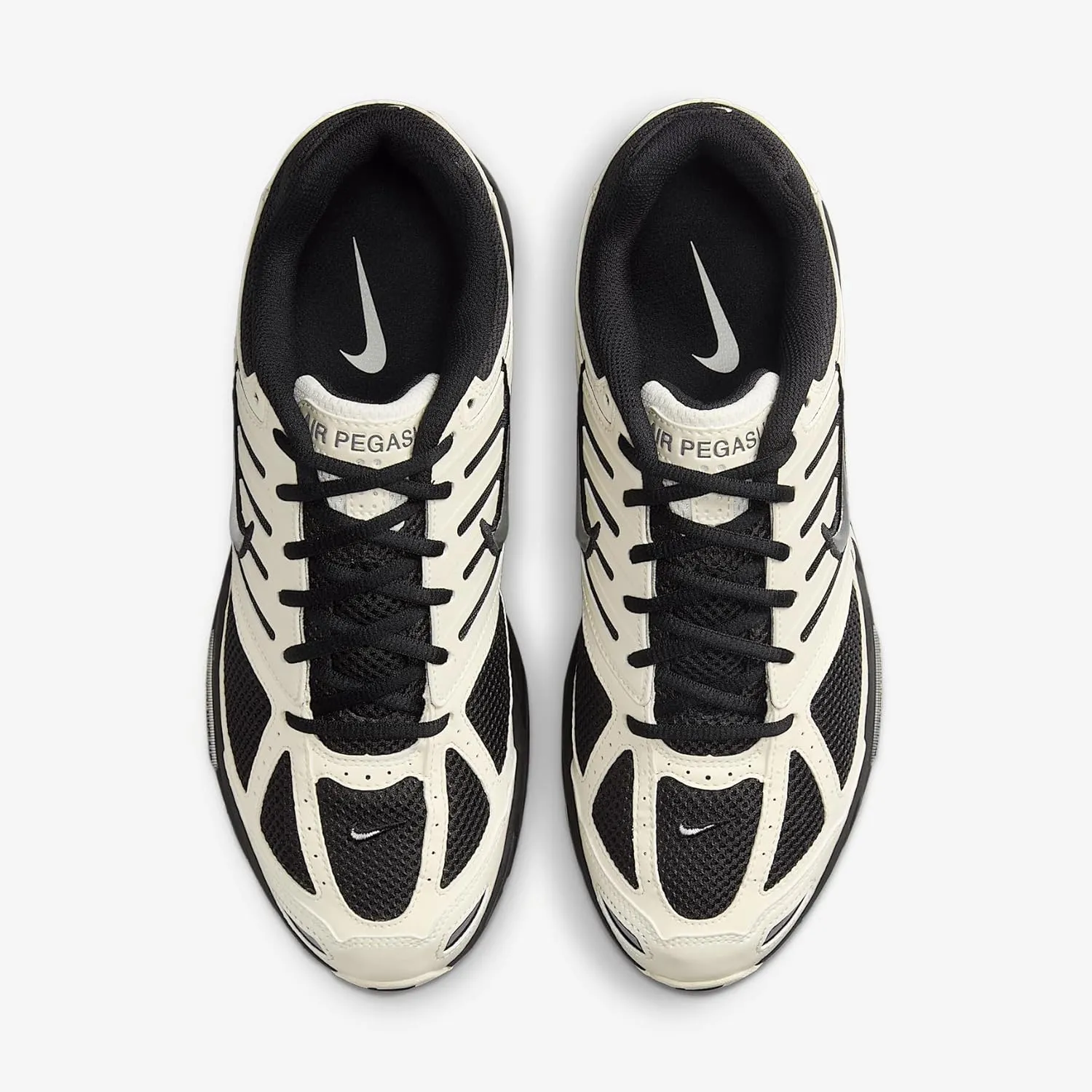 Nike Air Pegasus 2005 Men's Shoes (HQ5403-102, Pale Ivory/Coconut Milk/Black/Metallic Silver)