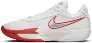 Nike G.T. Cut Academy Men's Basketball Shoes (FB2599-101, Summit White/Picante RED/Football Grey/Metallic Silver) Size 14