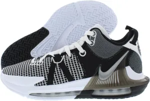 Nike Mens Lebron Witness 7 Basketball Shoes DM1123-100 (White/Black/Metallic Silver, us_Footwear_Size_System, Adult, Men, Numeric, Medium, Numeric_10)