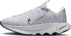 Nike Motiva Premium Women's Walking Shoes (FZ2115-101, Summit White/Pure Platinum/Black/Metallic Silver) Size 6.5