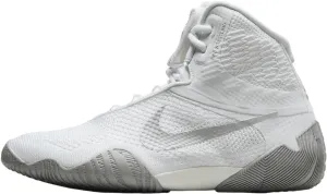 Nike Tawa Men's Wrestling Shoes (CI2952-100, White/White/Metallic Silver) Size 12