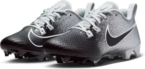 Nike Vapor Edge Speed 360 2 Football Cleats (Metallic Silver/Black-White, US Footwear Size System, Adult, Men, Numeric, Medium, 9.5)