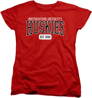 Northeastern University Official Est. Date Women's T Shirt