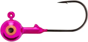 Northland Tackle Gum-Ball JIG / 0.875" / 1/32 OZ - #6 HK / 12 Pack/Metallic Purple