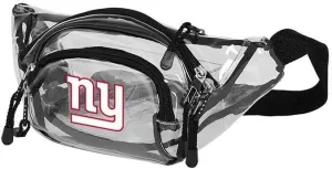 Northwest NFL New York Giants 'Transport' Clear Waist Bag, Clear, 13 x 5 x 5 inches