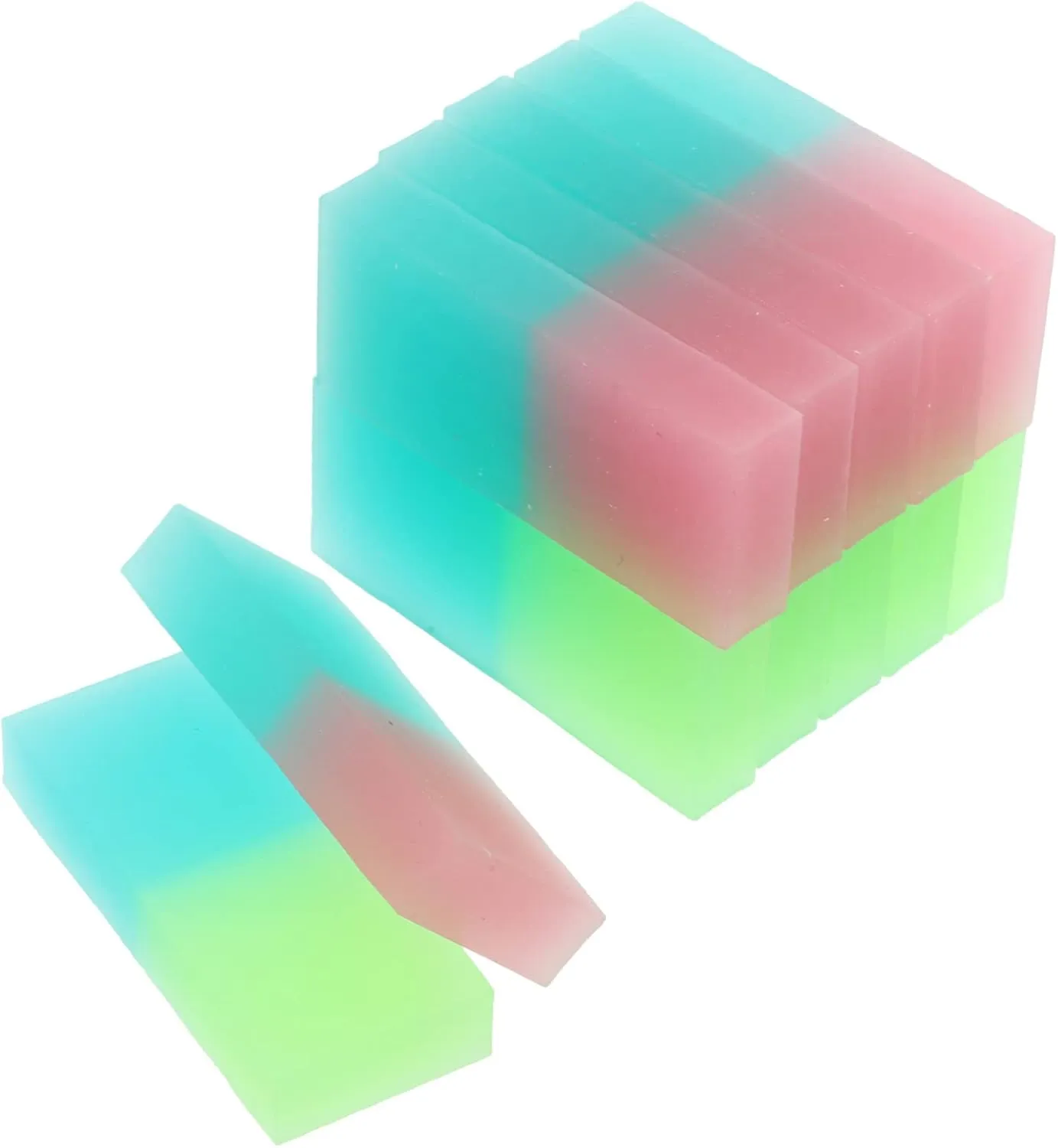 Operitacx 3sets Cute Fun Erasers Pastel Kawaii Erasers Kids Bulk Set for Classroom 12pcs*3