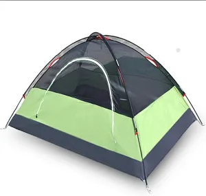 Outdoor Privacy Tent Ultralight Single Outdoor Travel Tent Double-Layer Rainproof Camping Tent
