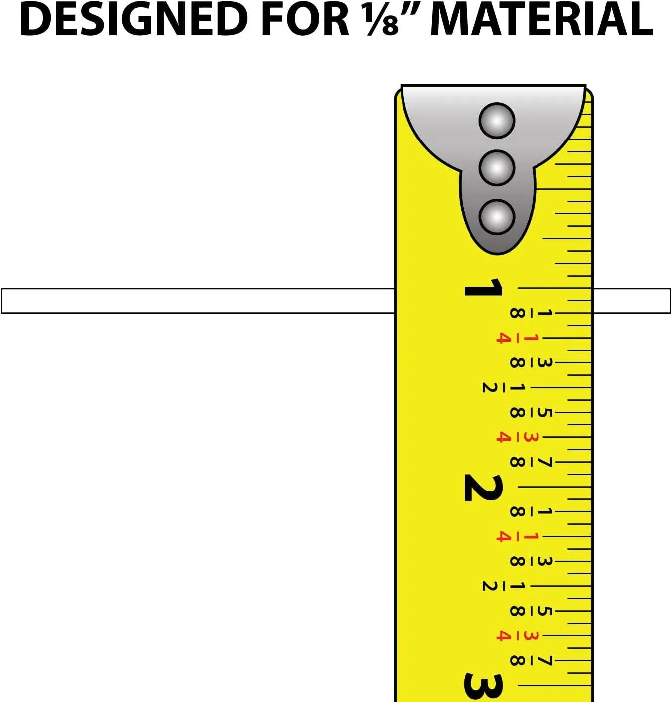 Outwater Plastic H Channel Fits Material 1/8 Inch Thick White ABS Divider Moulding 46 Inch Length (Pack of 2)