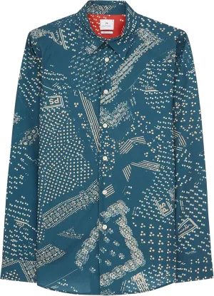 Paul Smith Men's Ps Long Sleeve Regular Fit Shirt