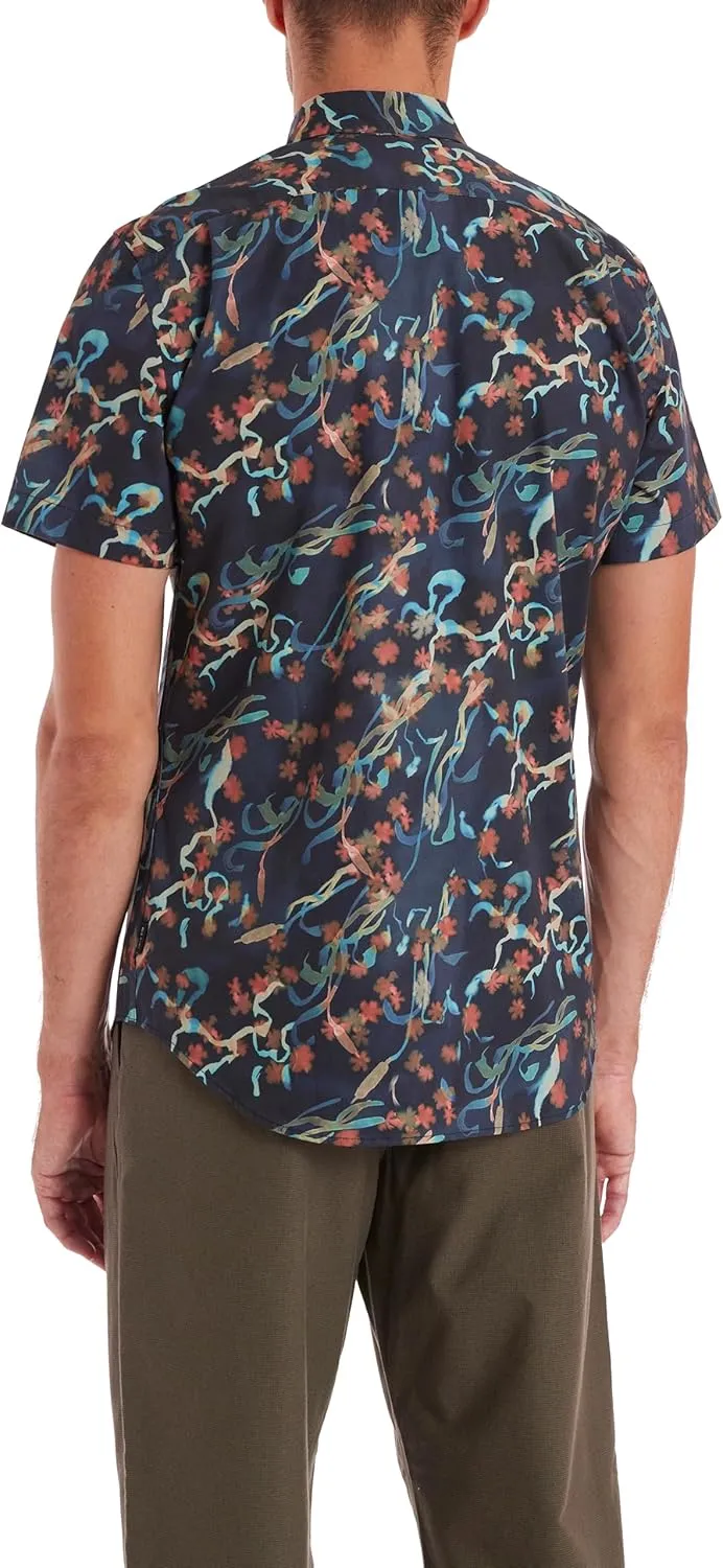 Paul Smith Men's Short Sleeve Floral Button Down