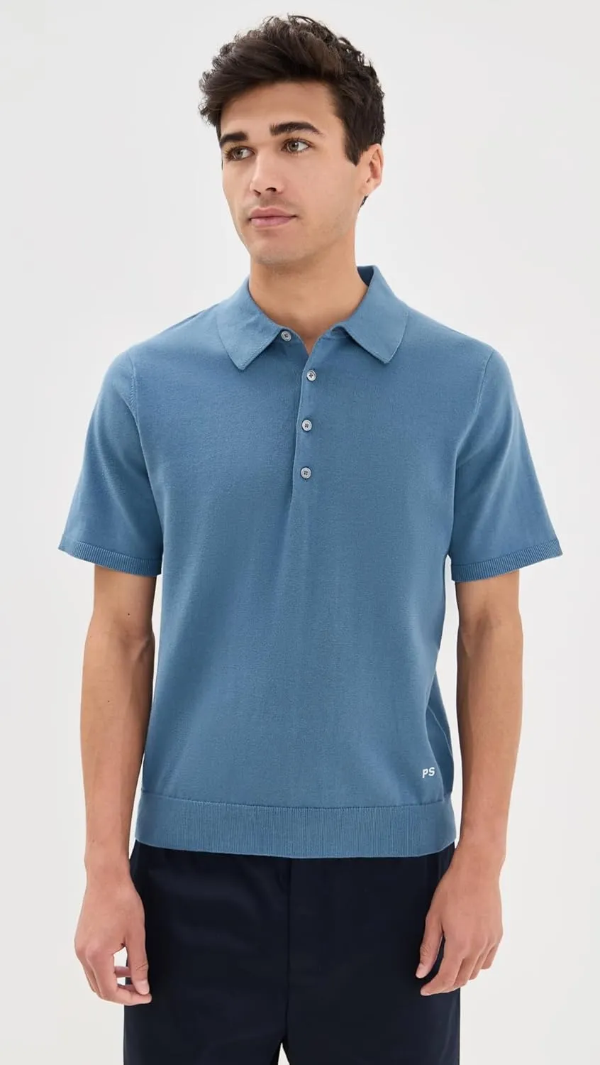 Paul Smith Ps Men's Plain Knit Polo