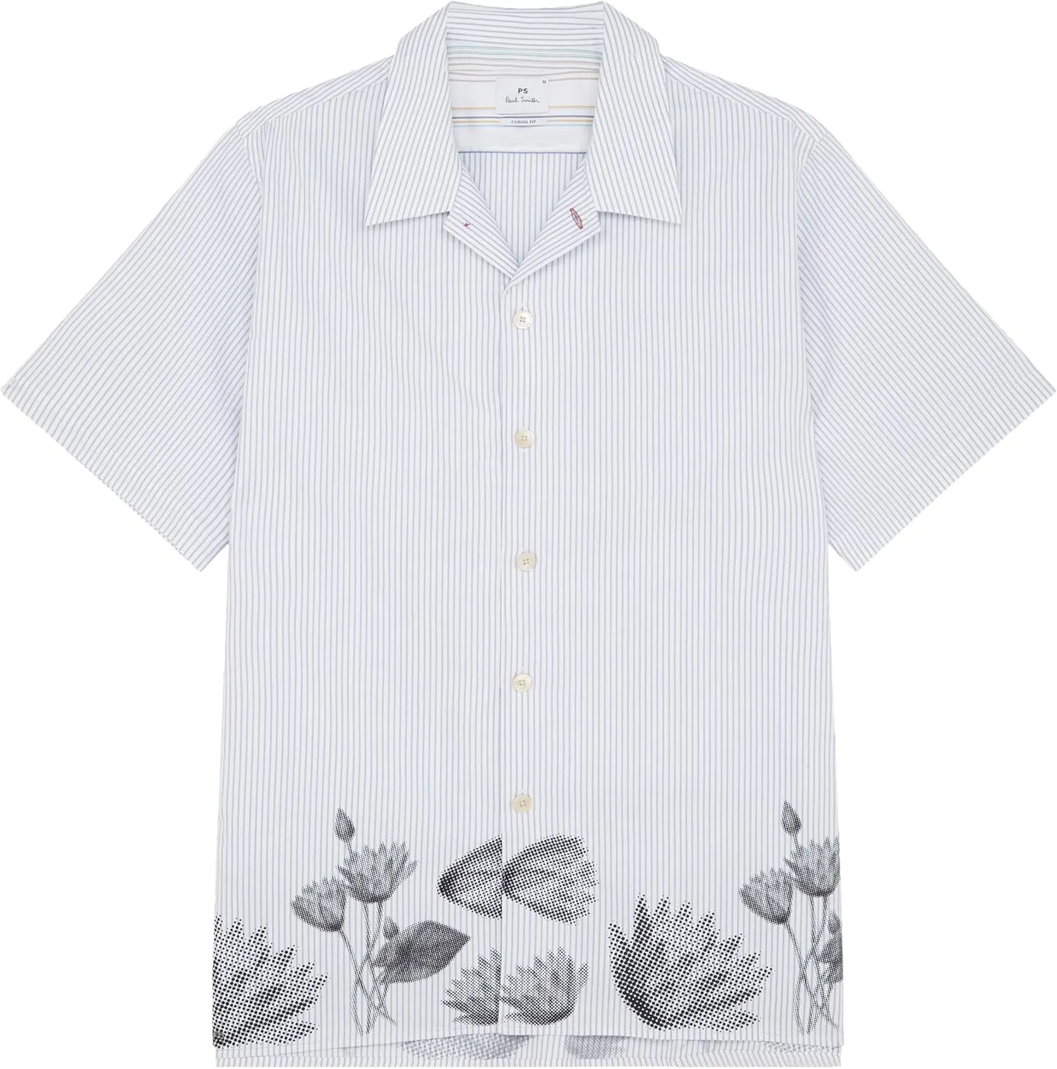 Paul Smith Ps Pual Smith Men's 'Faded Floral' Casual Shirt