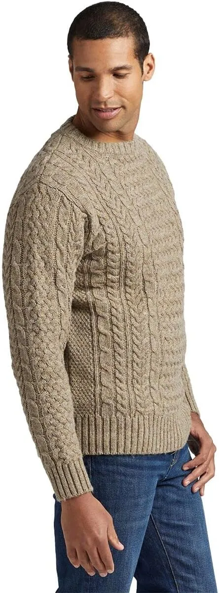PENDLETON Men's Shetland Fisherman Sweater
