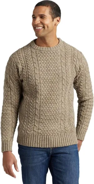 PENDLETON Men's Shetland Fisherman Sweater