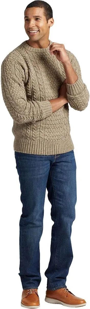 PENDLETON Men's Shetland Fisherman Sweater