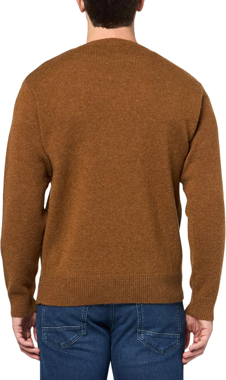 Pendleton Men's Shetland Wool Pullover Men's Sweater – Classic Crewneck for Men, Naturally Warm, Odor and Stain-Resistant