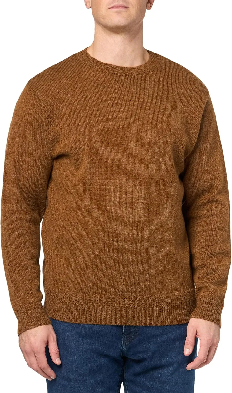 Pendleton Men's Shetland Wool Pullover Men's Sweater – Classic Crewneck for Men, Naturally Warm, Odor and Stain-Resistant