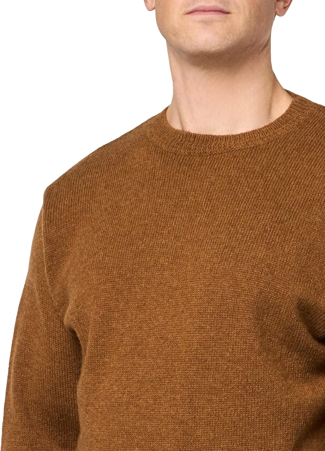 Pendleton Men's Shetland Wool Pullover Men's Sweater – Classic Crewneck for Men, Naturally Warm, Odor and Stain-Resistant