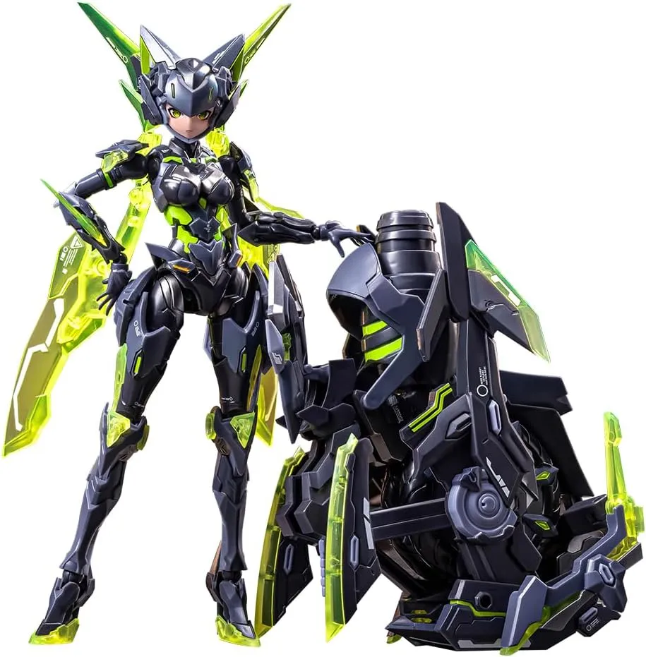 Pipigirl 1:12 Scale Plastic Model Action Figures Kits, Sun Shangxiang Doomsday Mecha, Mecha Model, Mecha Musume, Height 6.7 in Anime Style Collectible Action Figures