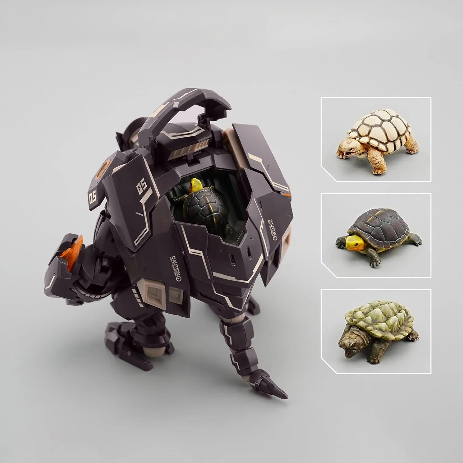 Pipigirl 1:24 Removable Mech Action Figure, Number 57 Manhunter Ground Armor, Height 3.9 inch Collectible Mecha Action Figures Kits