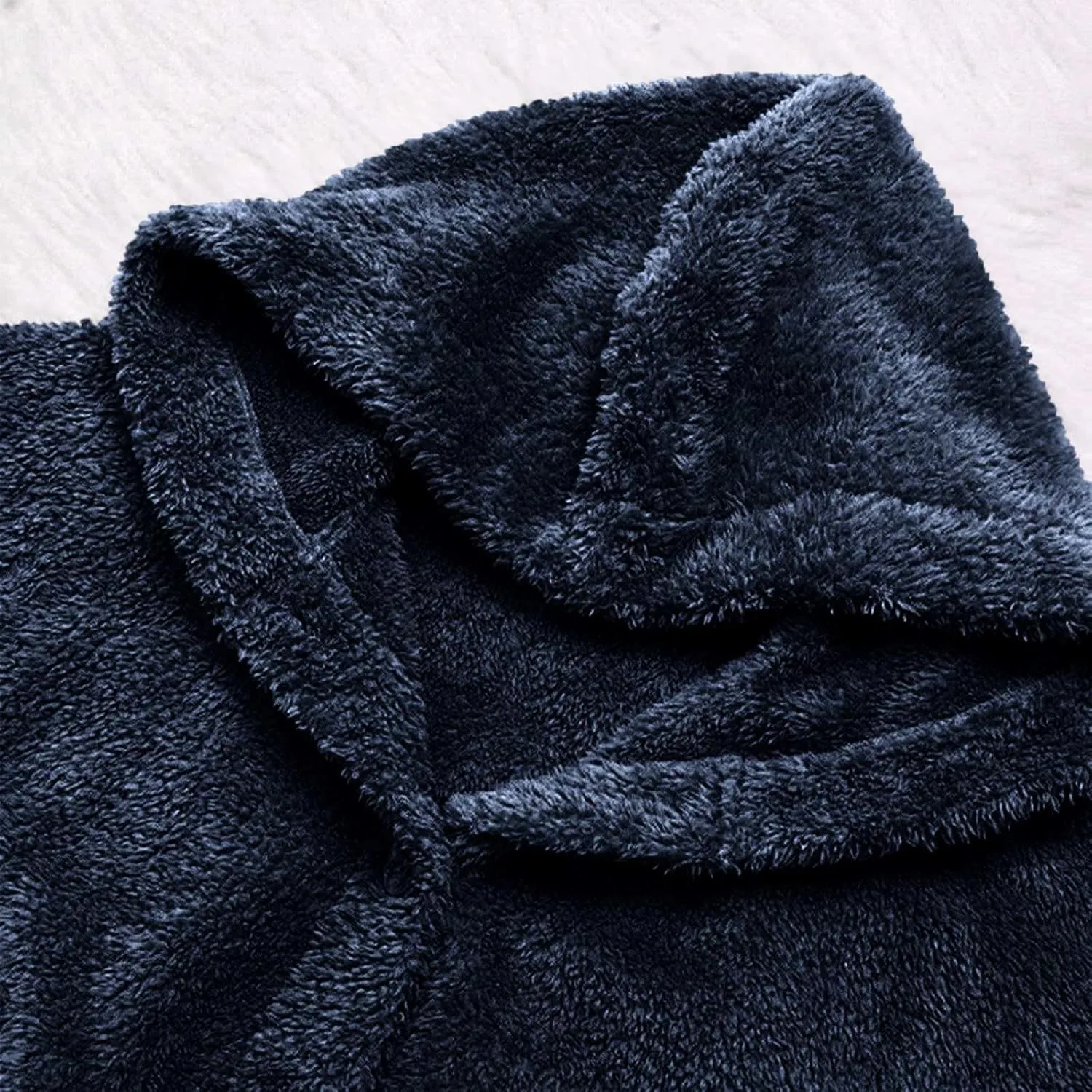Plus Size Sherpa Tops For Women Casual Loose Button Down Hooded Fuzzy Fleece Jackets Warm Winter Loungewear