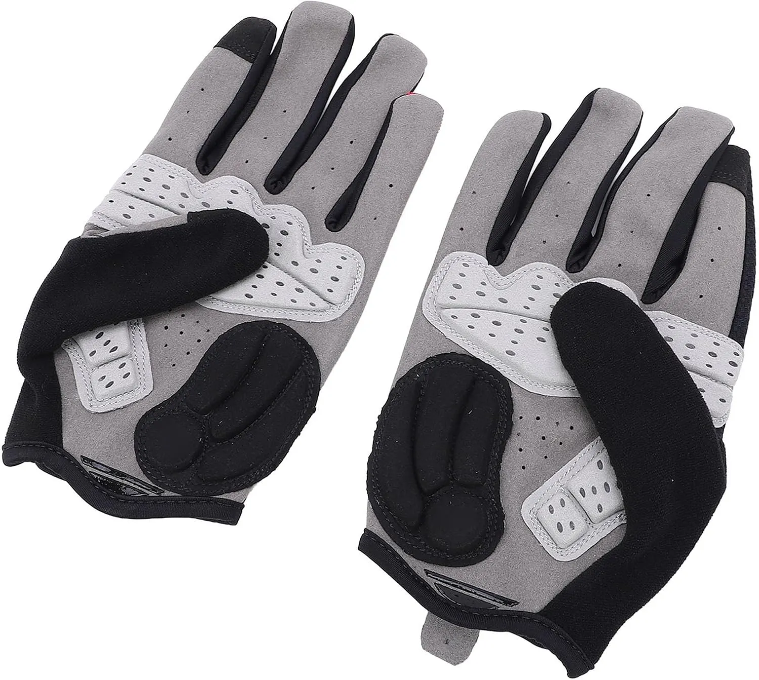 Premium Full Finger Cycling Gloves, Anti Slip Shock Absorbing, Lightweight with Touchscreen Compatible Fingertips, Unisex Design for Men Women, Durable Compact