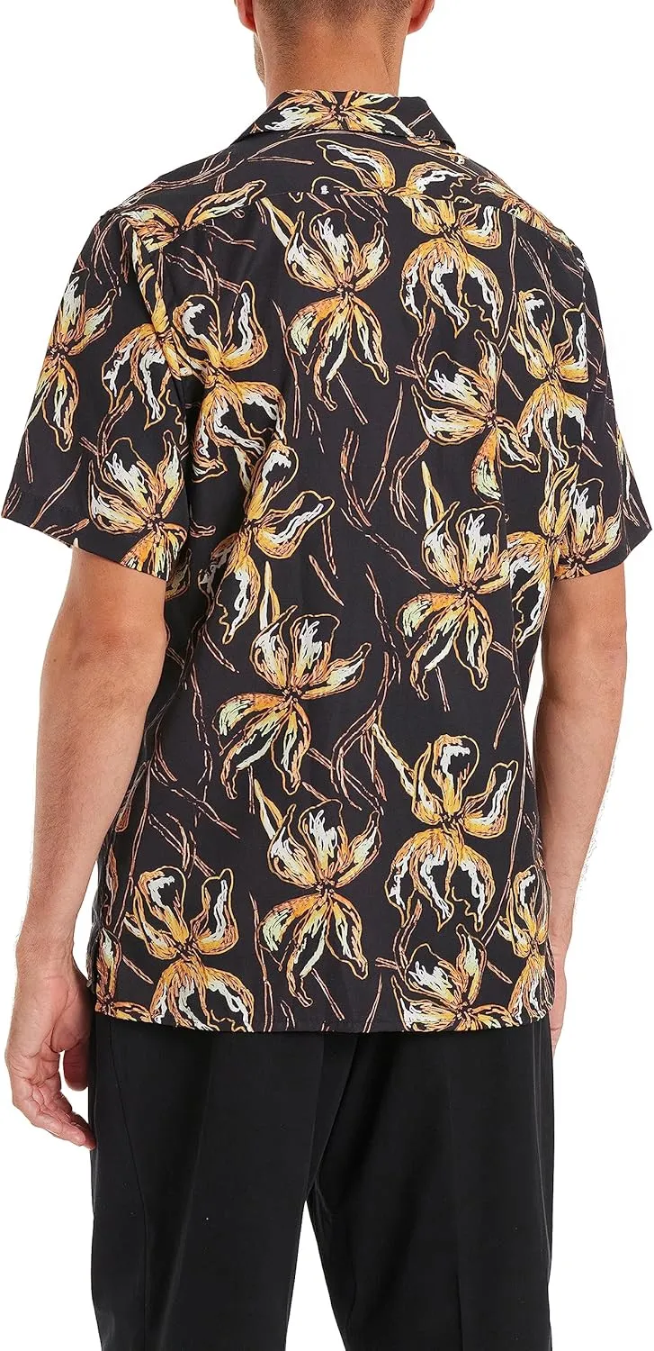 PS Paul Smith Men's Short Sleeve Casual Fit Shirt