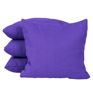 Purple Corn Filled Cornhole Bags